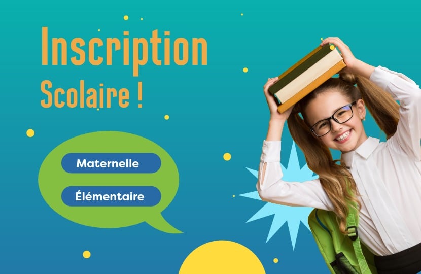 affiche inscription à l'école de l'annonciation